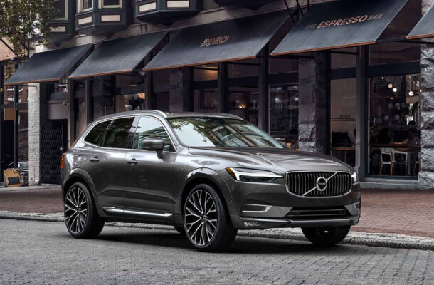 An image of a grey, four-by-four Volvo to set the theme of when to sell your used car